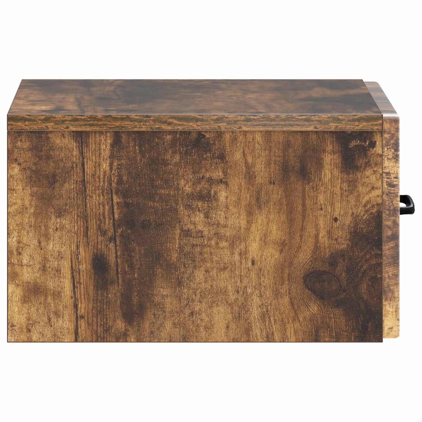 Wall-Mounted Bedside Cabinet 2 pcs Smoked Oak 34.5 x 33 x 20 cm