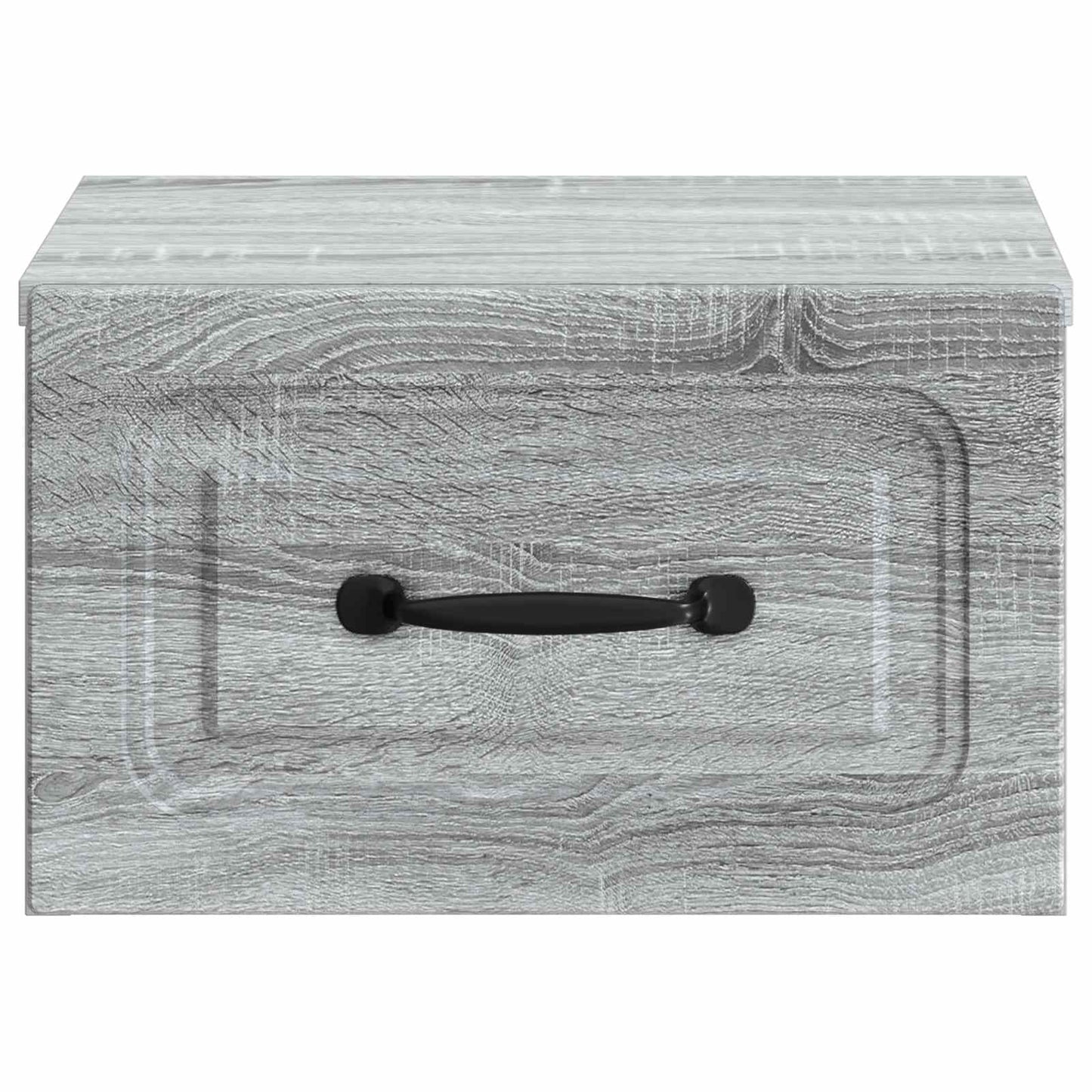 Wall-Mounted Bedside Cabinet 2 pcs Grey Sonoma