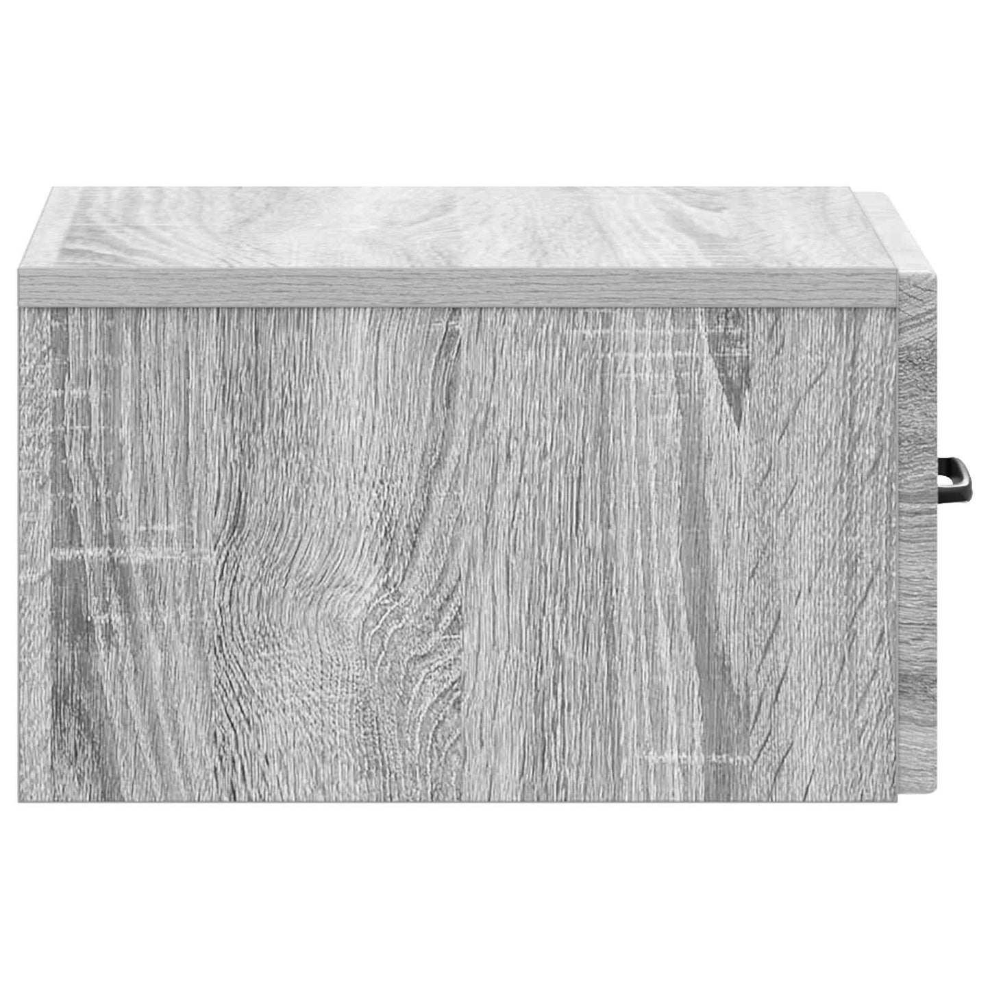 Wall-Mounted Bedside Cabinet 2 pcs Grey Sonoma