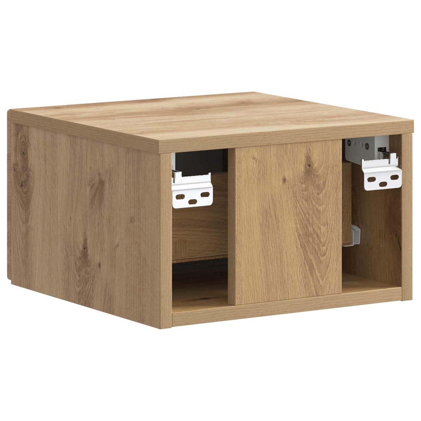 Wall-Mounted Bedside Cabinet Artisan Oak 34.5 x 33 x 20 cm