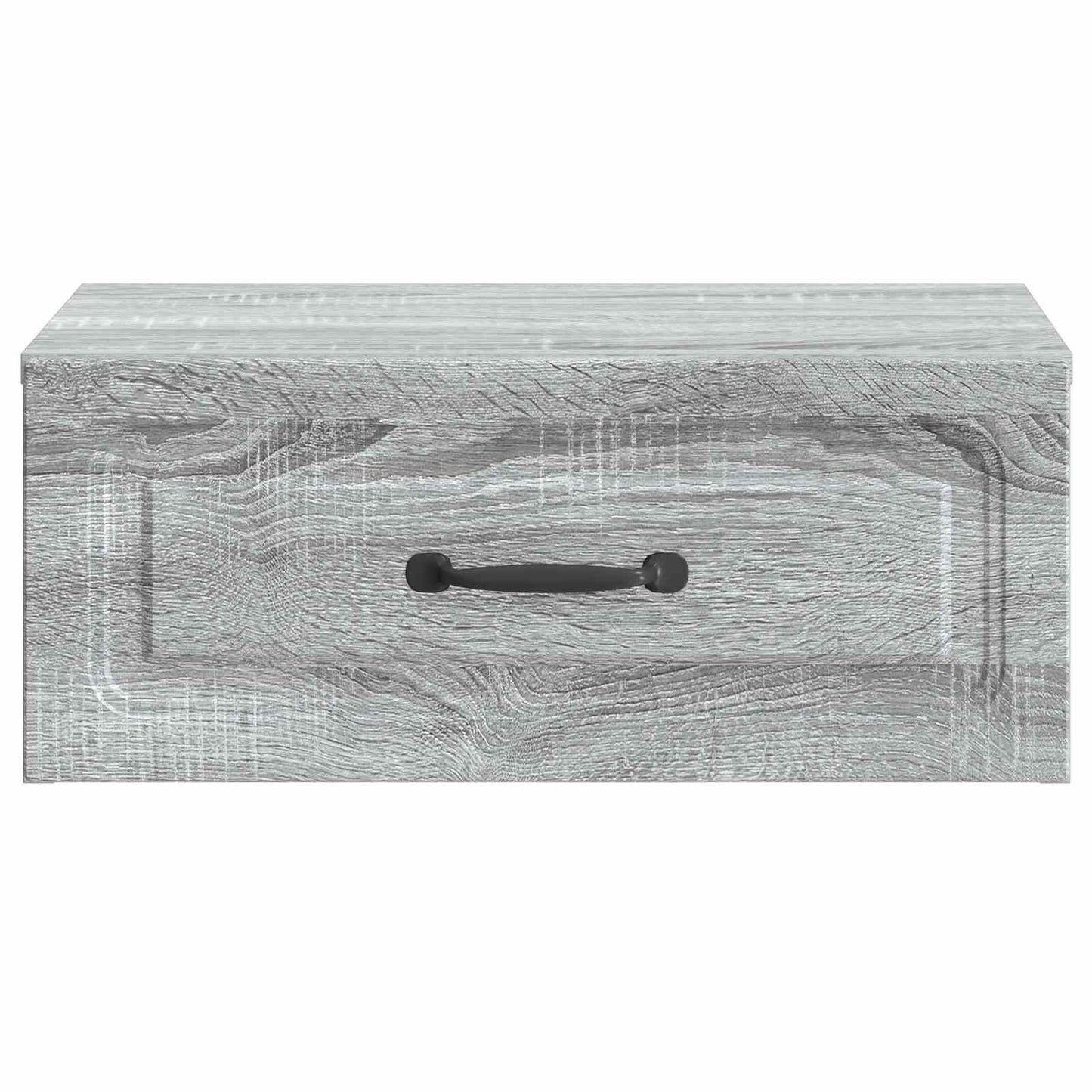 Wall-Mounted Bedside Cabinet Grey Sonoma 49 x 34.5 x 20 cm