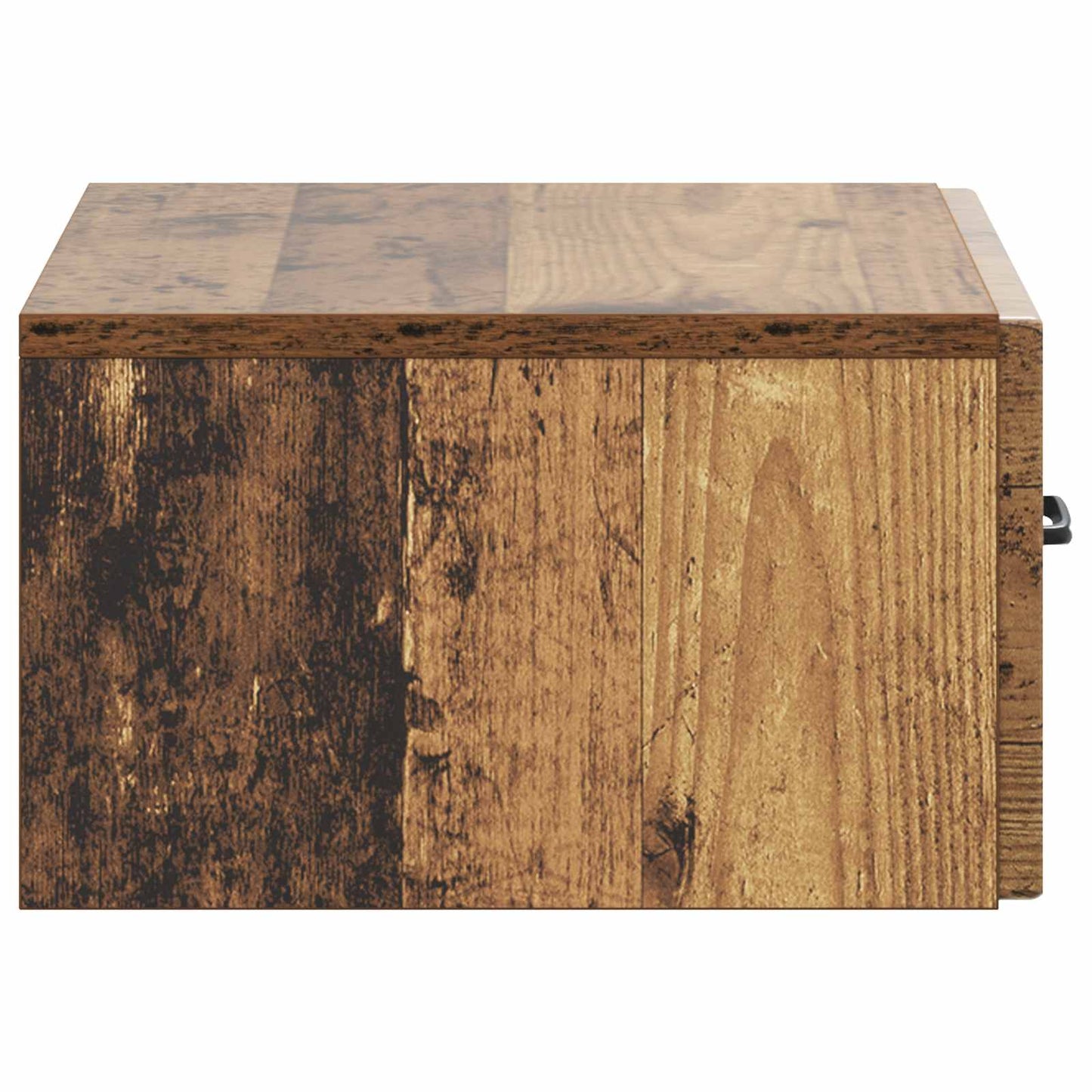 Wall-Mounted Bedside Cabinet 2 pcs Old Wood 49 x 34.5 x 20 cm