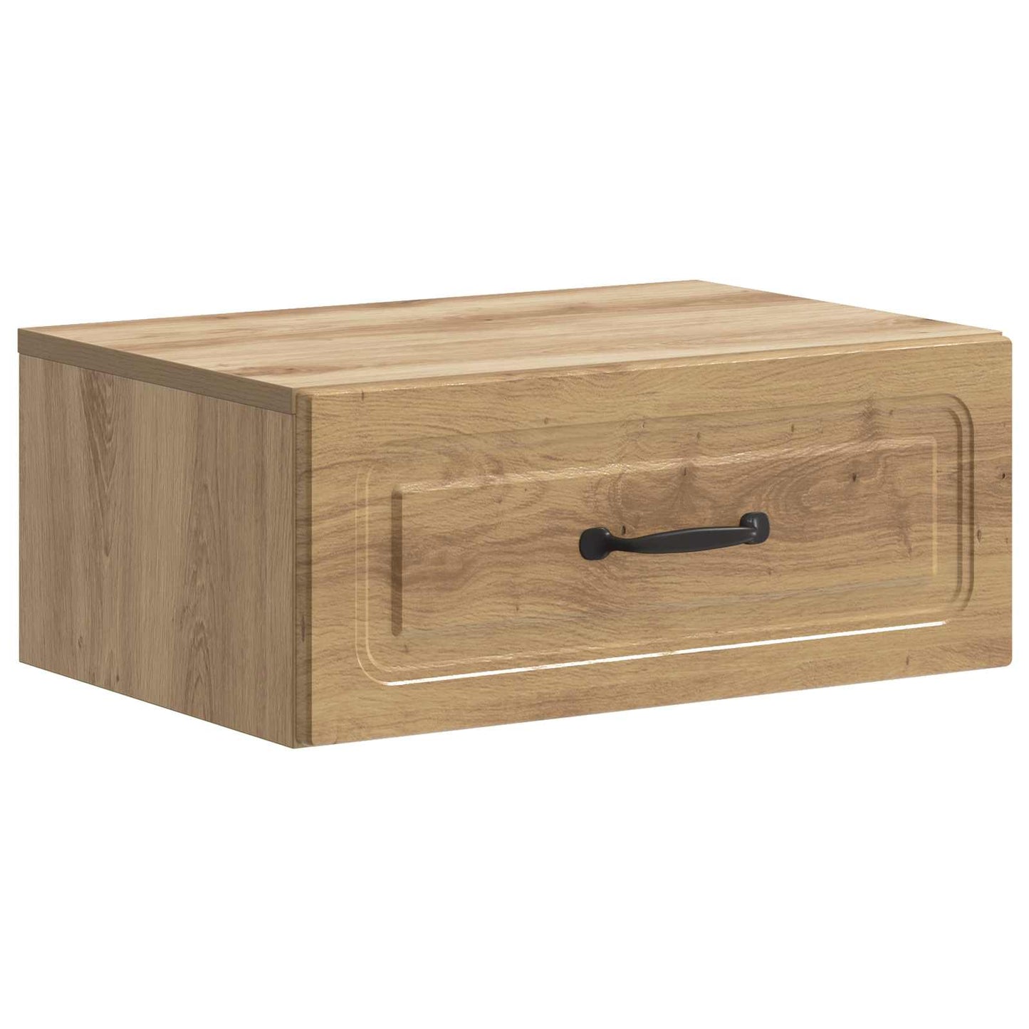 Wall-Mounted Bedside Cabinet 2 pcs Artisan Oak