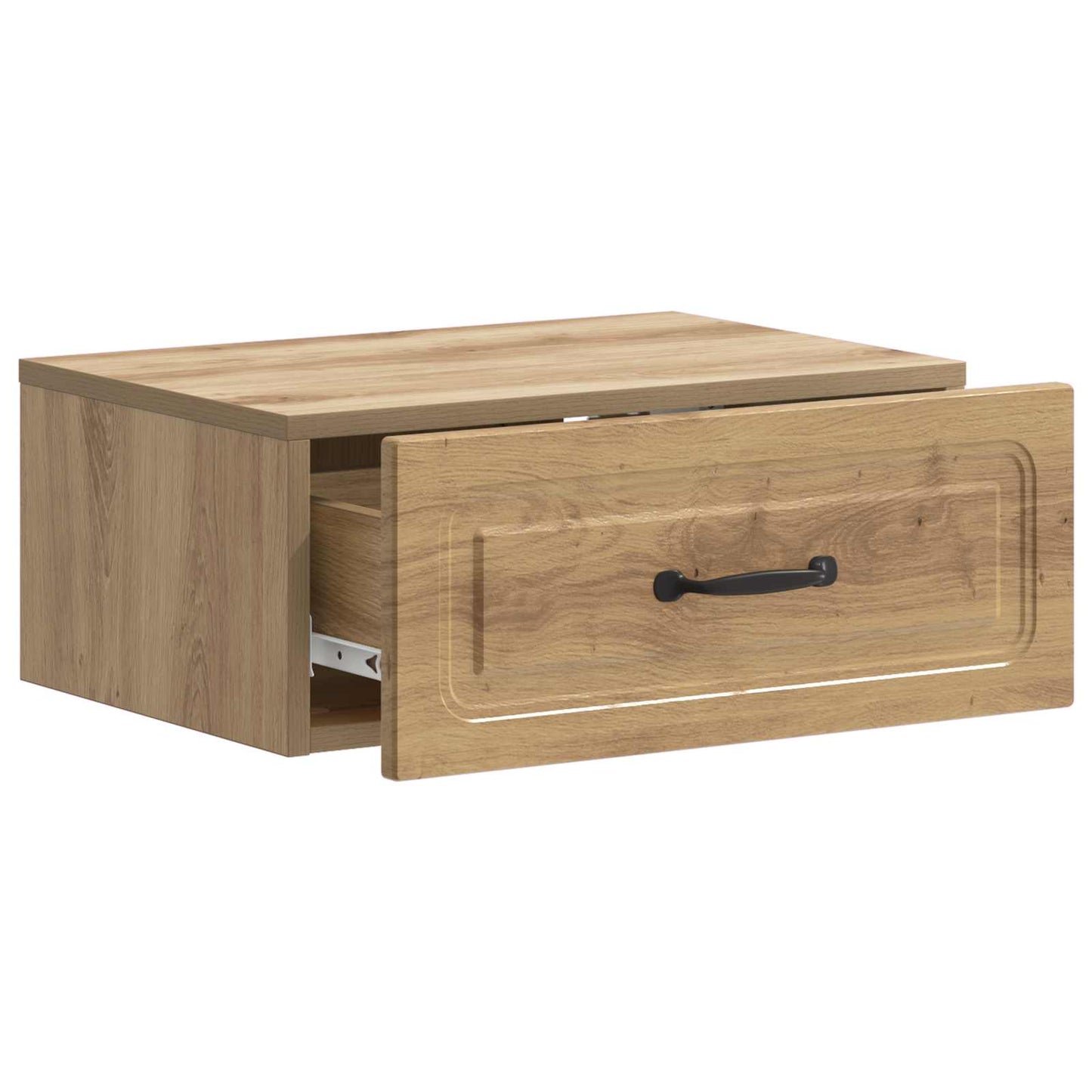 Wall-Mounted Bedside Cabinet 2 pcs Artisan Oak