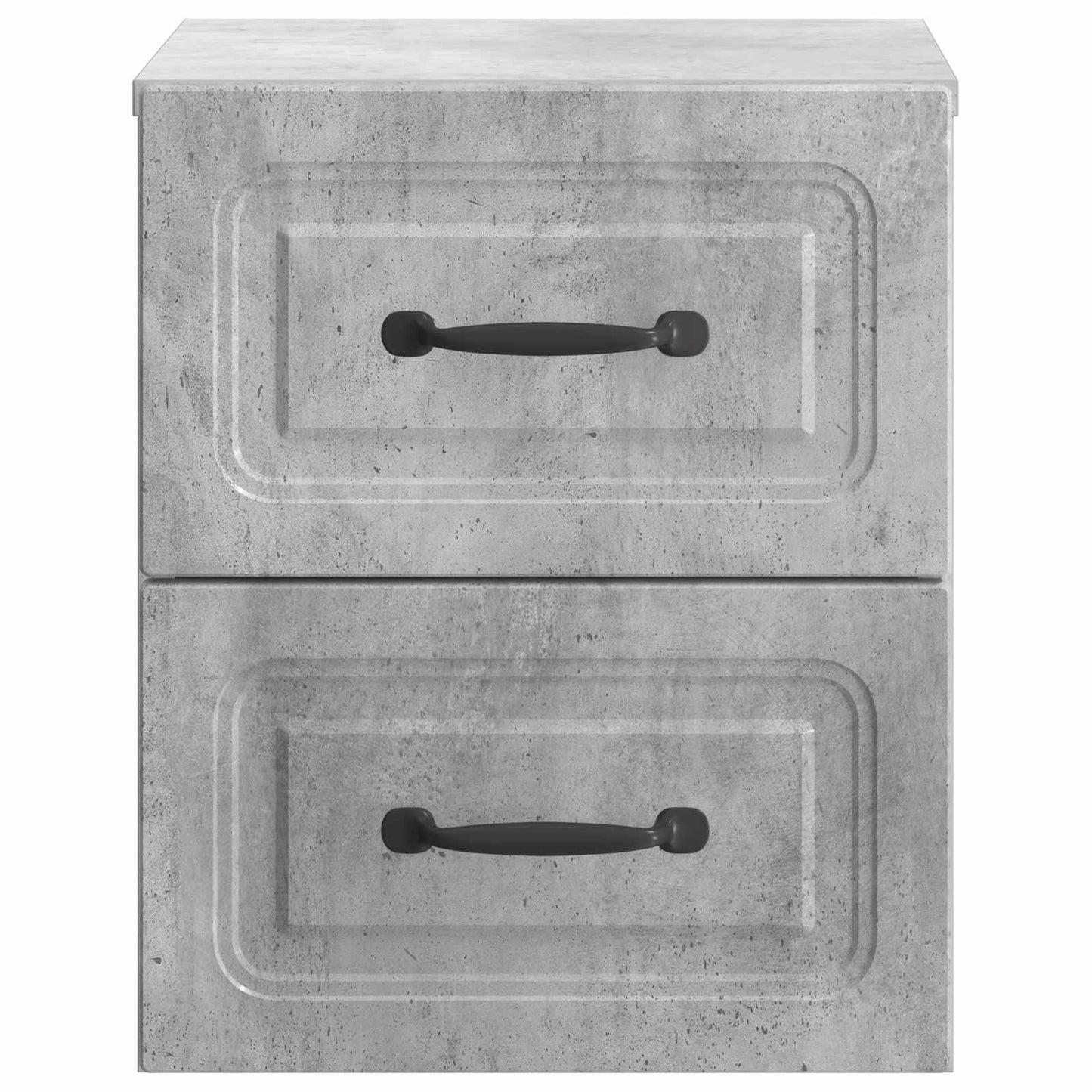 Wall-Mounted Bedside Cabinet Concrete Grey 34.5 x 33 x 40 cm