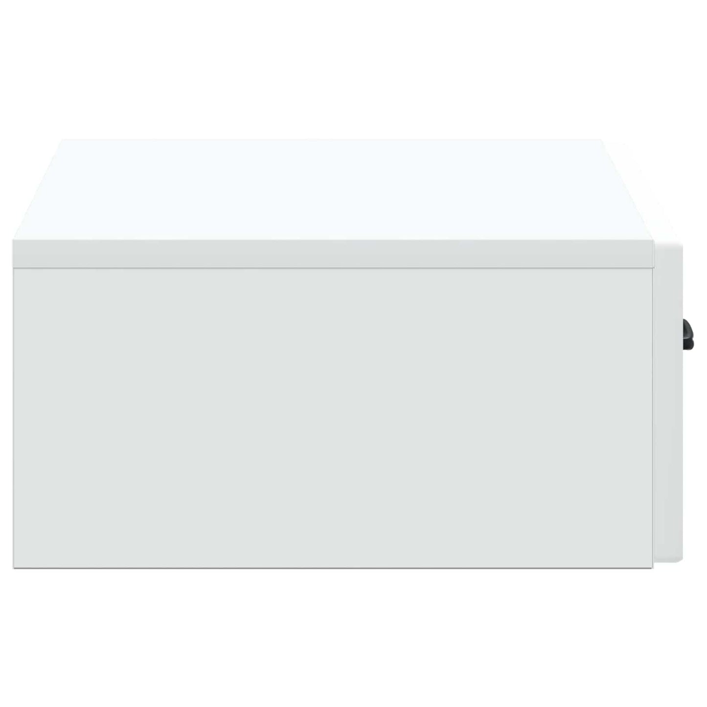 Wall-Mounted Side Table White 59 x 34.5 x 17 cm Engineered Wood