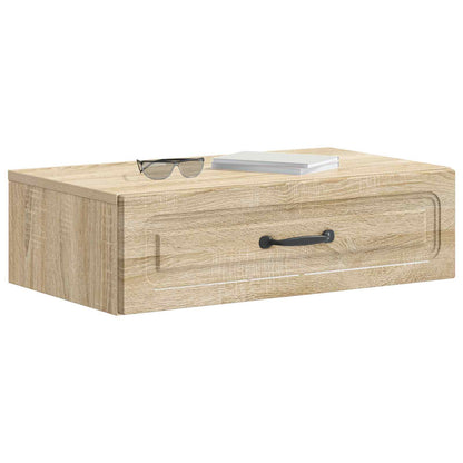 Wall-Mounted Side Table Sonoma Oak 59 x 34.5 x 17 cm