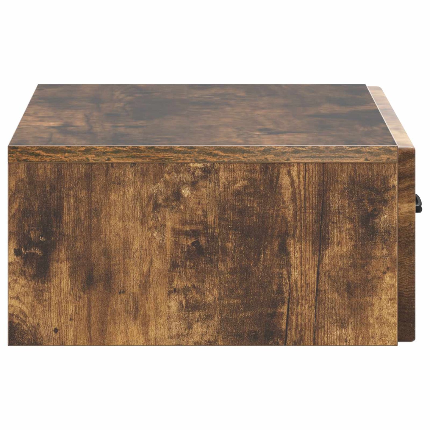 Wall-Mounted Side Table Smoked Oak 59 x 34.5 x 17 cm