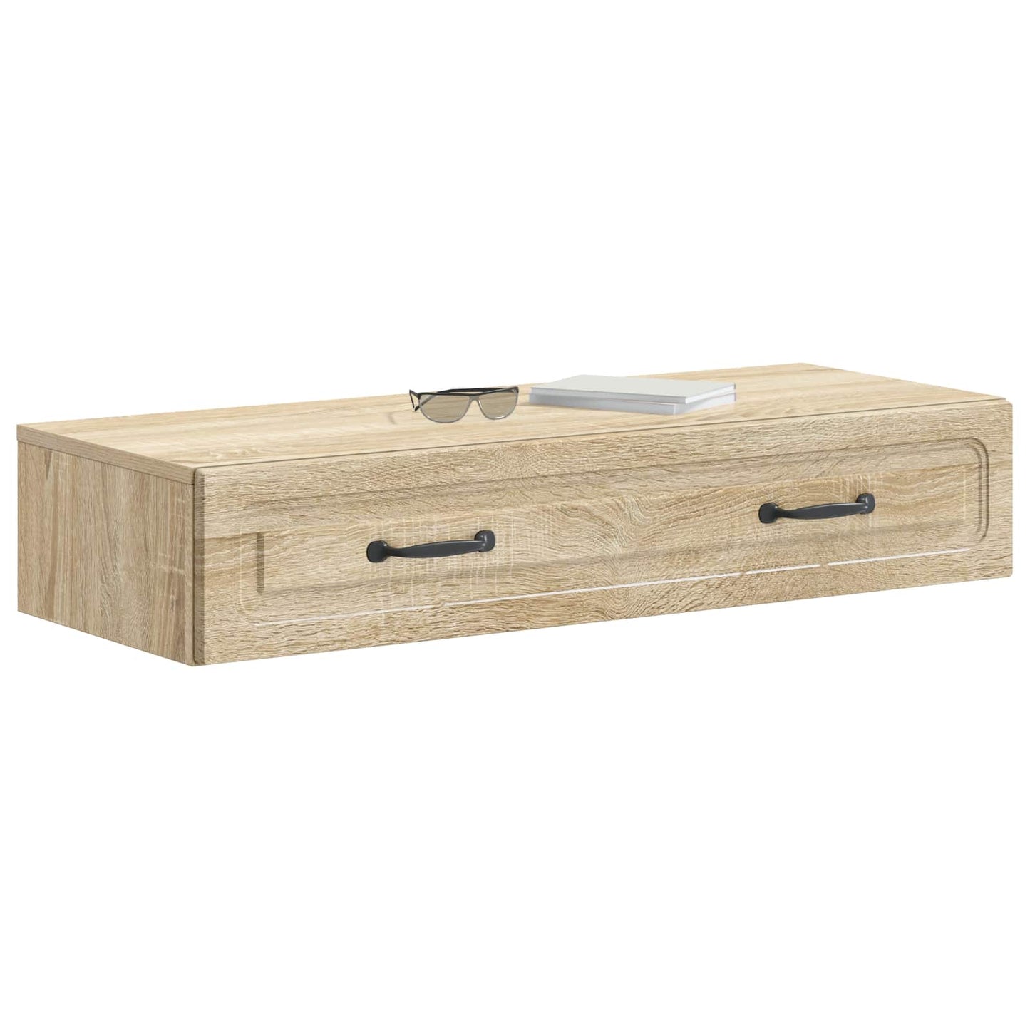Wall-Mounted Side Table Sonoma Oak 87.5 x 34.5 x 17 cm
