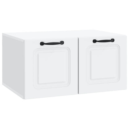Wall-Mounted TV Cabinet White 59.5 x 41 x 30 cm Engineered Wood