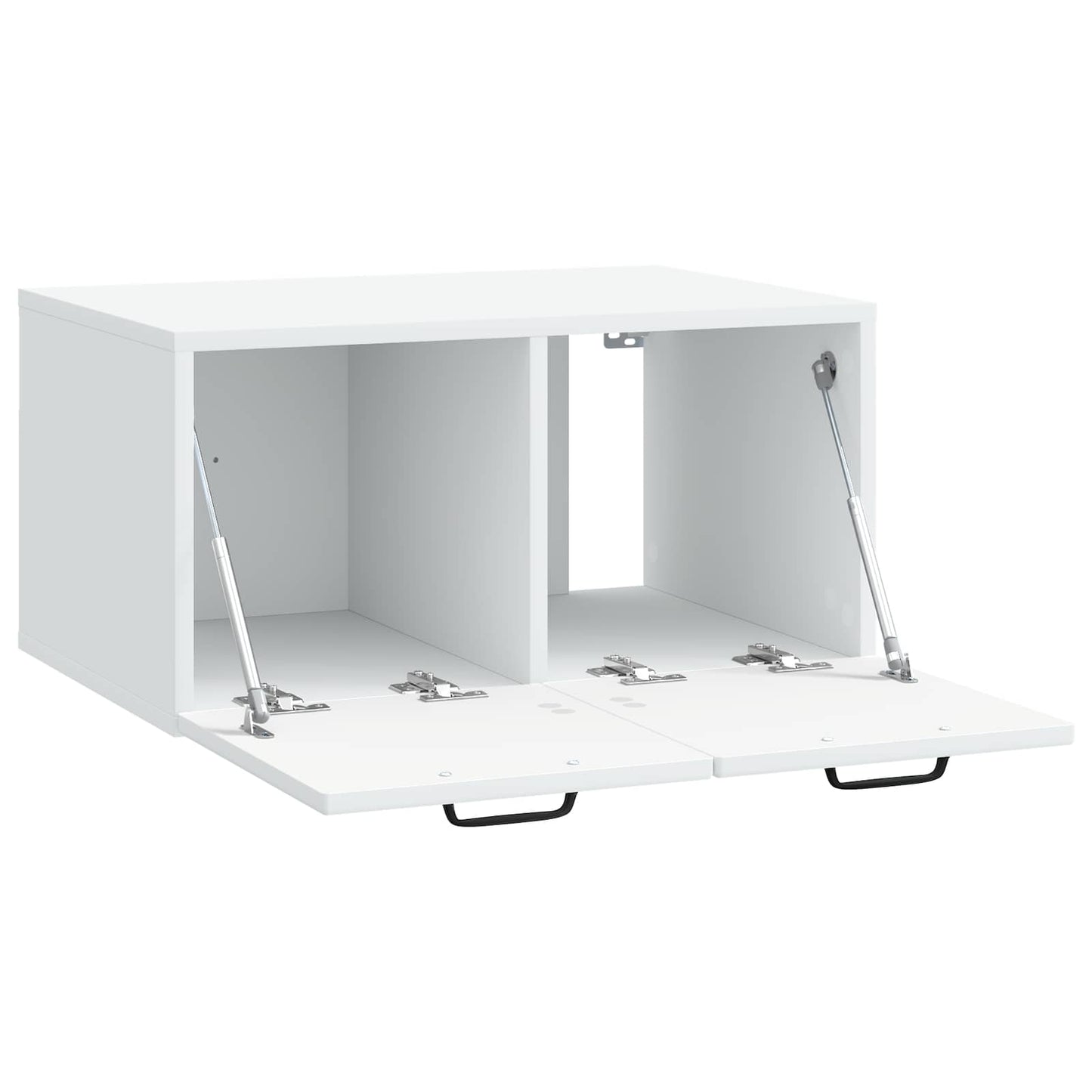Wall-Mounted TV Cabinet White 59.5 x 41 x 30 cm Engineered Wood