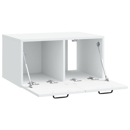 Wall-Mounted TV Cabinet White 59.5 x 41 x 30 cm Engineered Wood