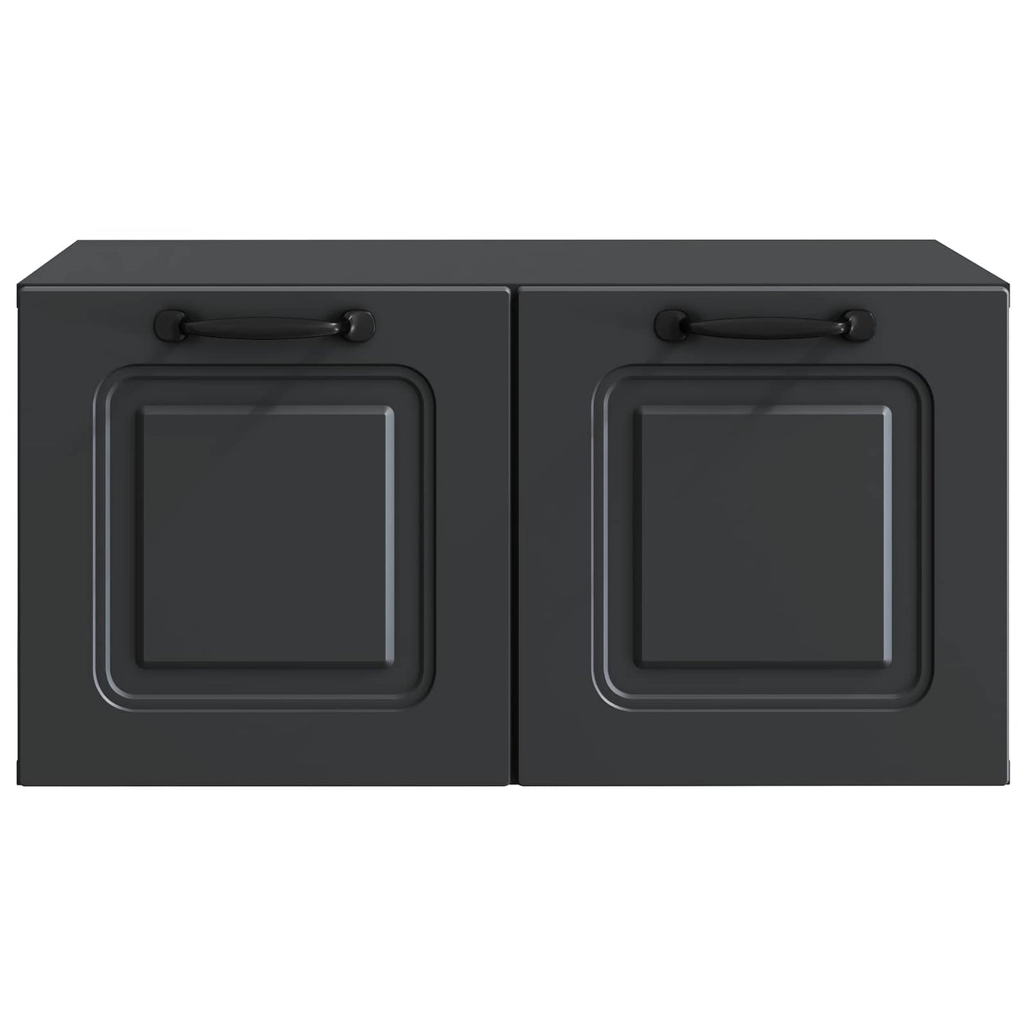 Wall-Mounted TV Cabinet Black 59.5 x 41 x 30 cm Engineered Wood