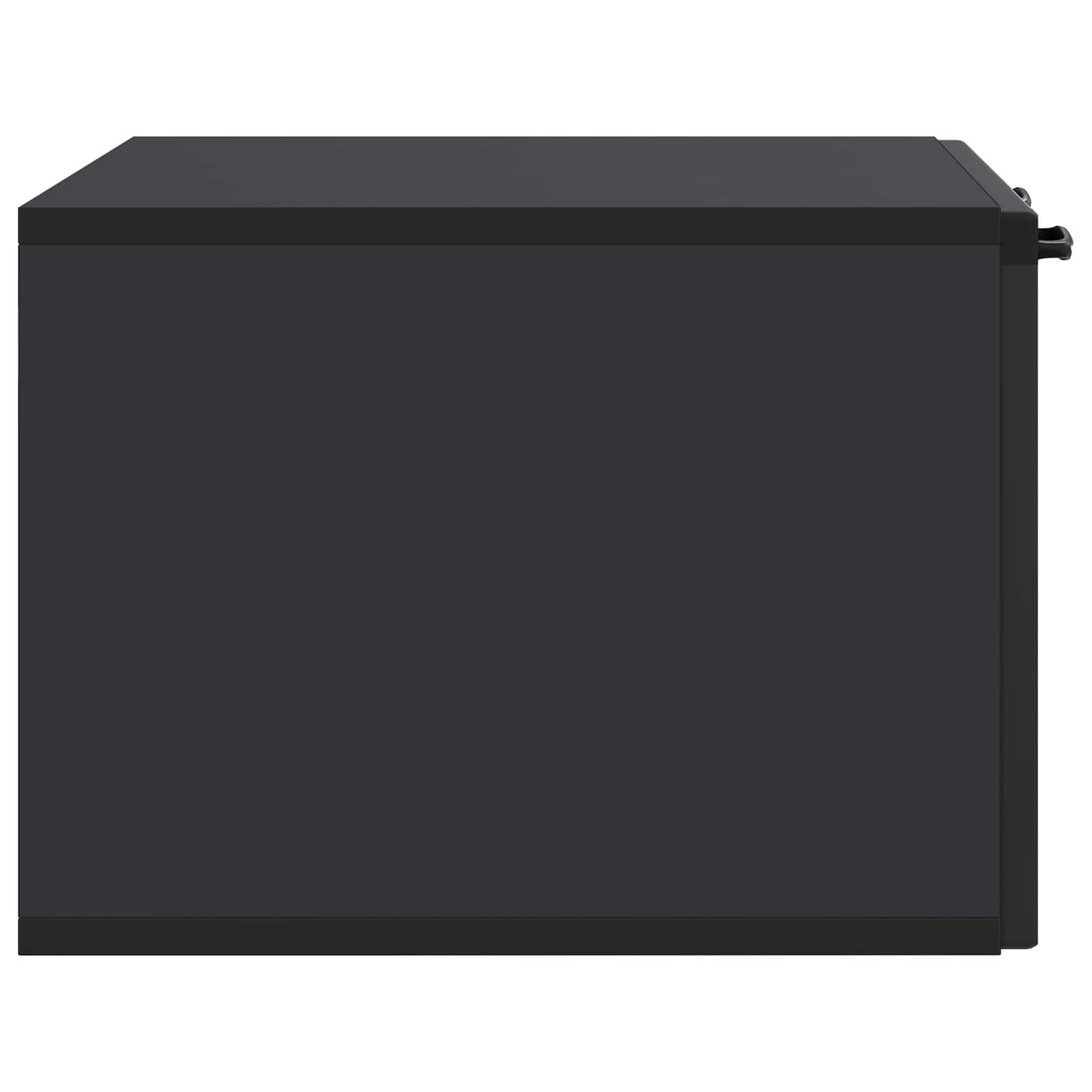 Wall-Mounted TV Cabinet Black 59.5 x 41 x 30 cm Engineered Wood