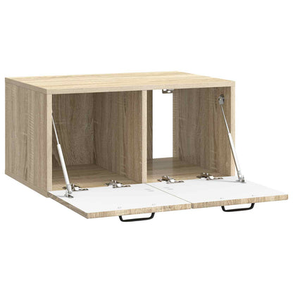 Wall-Mounted TV Cabinet Sonoma Oak 59.5 x 41 x 30 cm