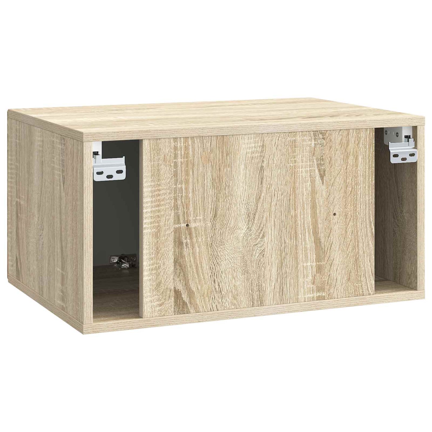 Wall-Mounted TV Cabinet Sonoma Oak 59.5 x 41 x 30 cm