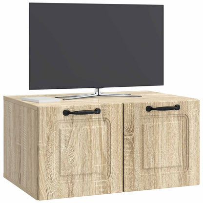 Wall-Mounted TV Cabinet Sonoma Oak 59.5 x 41 x 30 cm