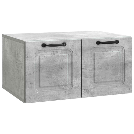 Wall-Mounted TV Cabinet Concrete Grey 59.5 x 41 x 30 cm