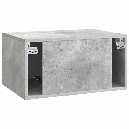 Wall-Mounted TV Cabinet Concrete Grey 59.5 x 41 x 30 cm