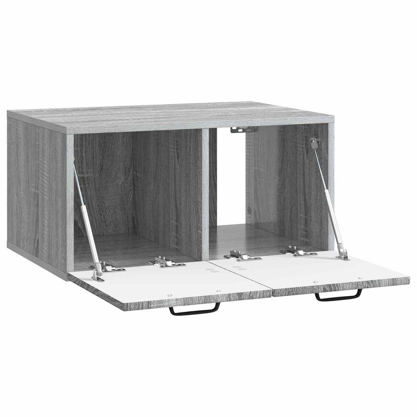 Wall-Mounted TV Cabinet Grey Sonoma 59.5 x 41 x 30 cm