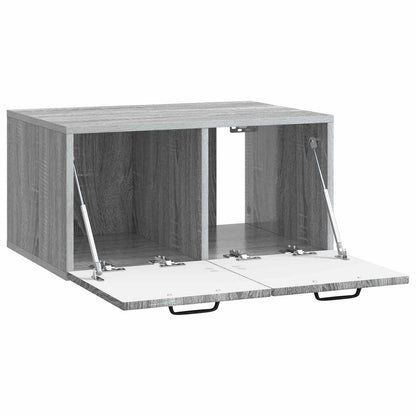 Wall-Mounted TV Cabinet Grey Sonoma 59.5 x 41 x 30 cm