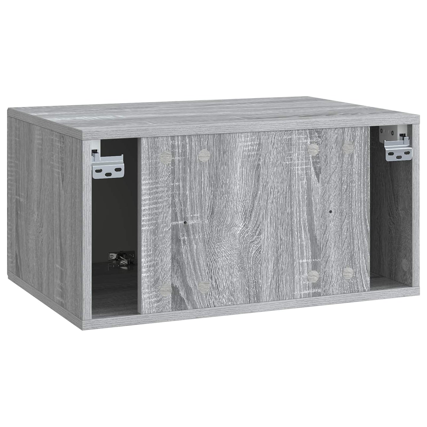 Wall-Mounted TV Cabinet Grey Sonoma 59.5 x 41 x 30 cm