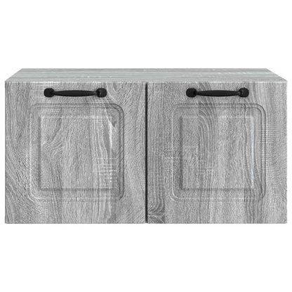 Wall-Mounted TV Cabinet Grey Sonoma 59.5 x 41 x 30 cm
