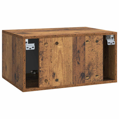 Wall-Mounted TV Cabinet Wall-mounted Old Wood 59.5 x 41 x 30 cm