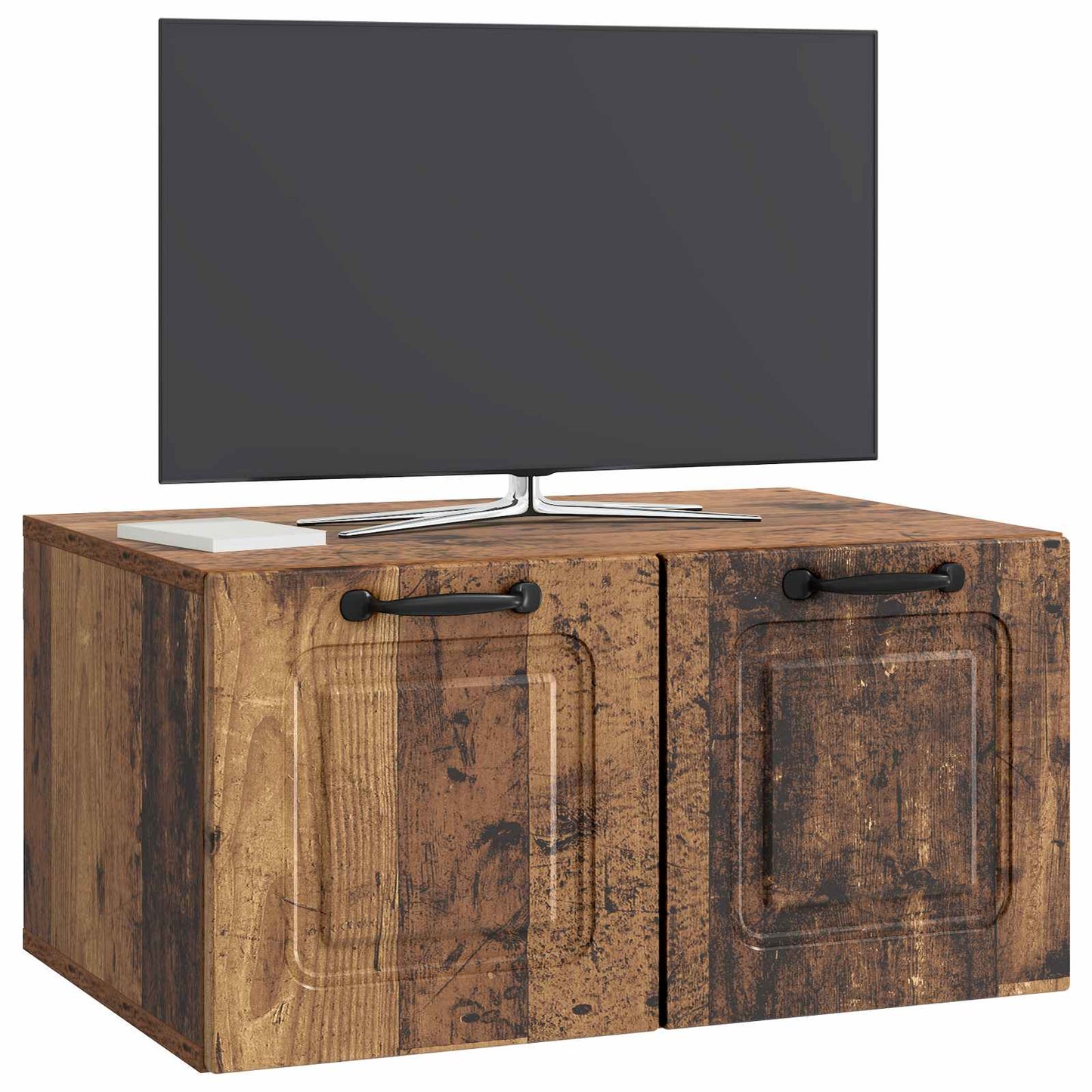 Wall-Mounted TV Cabinet Wall-mounted Old Wood 59.5 x 41 x 30 cm
