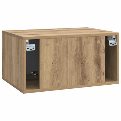 Wall-Mounted TV Cabinet Artisan Oak 59.5 x 41 x 30 cm