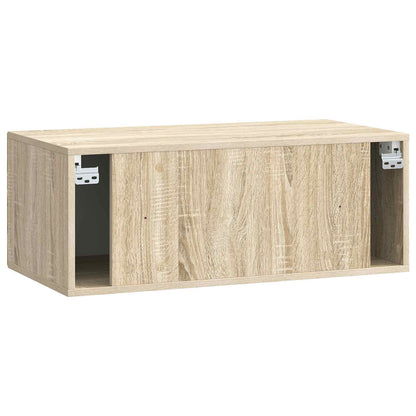 Wall-Mounted TV Cabinet Sonoma Oak 78.5 x 41 x 30 cm