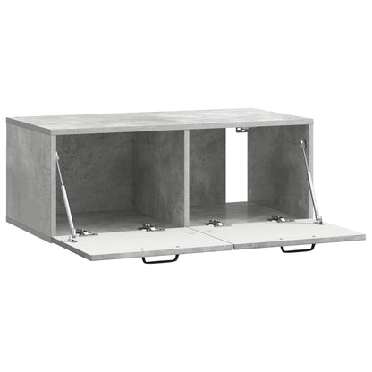 Wall-Mounted TV Cabinet Concrete Grey 78.5 x 41 x 30 cm