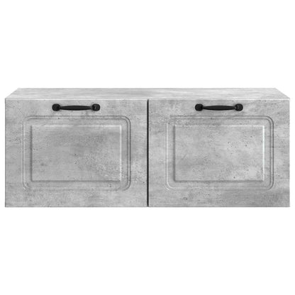 Wall-Mounted TV Cabinet Concrete Grey 78.5 x 41 x 30 cm