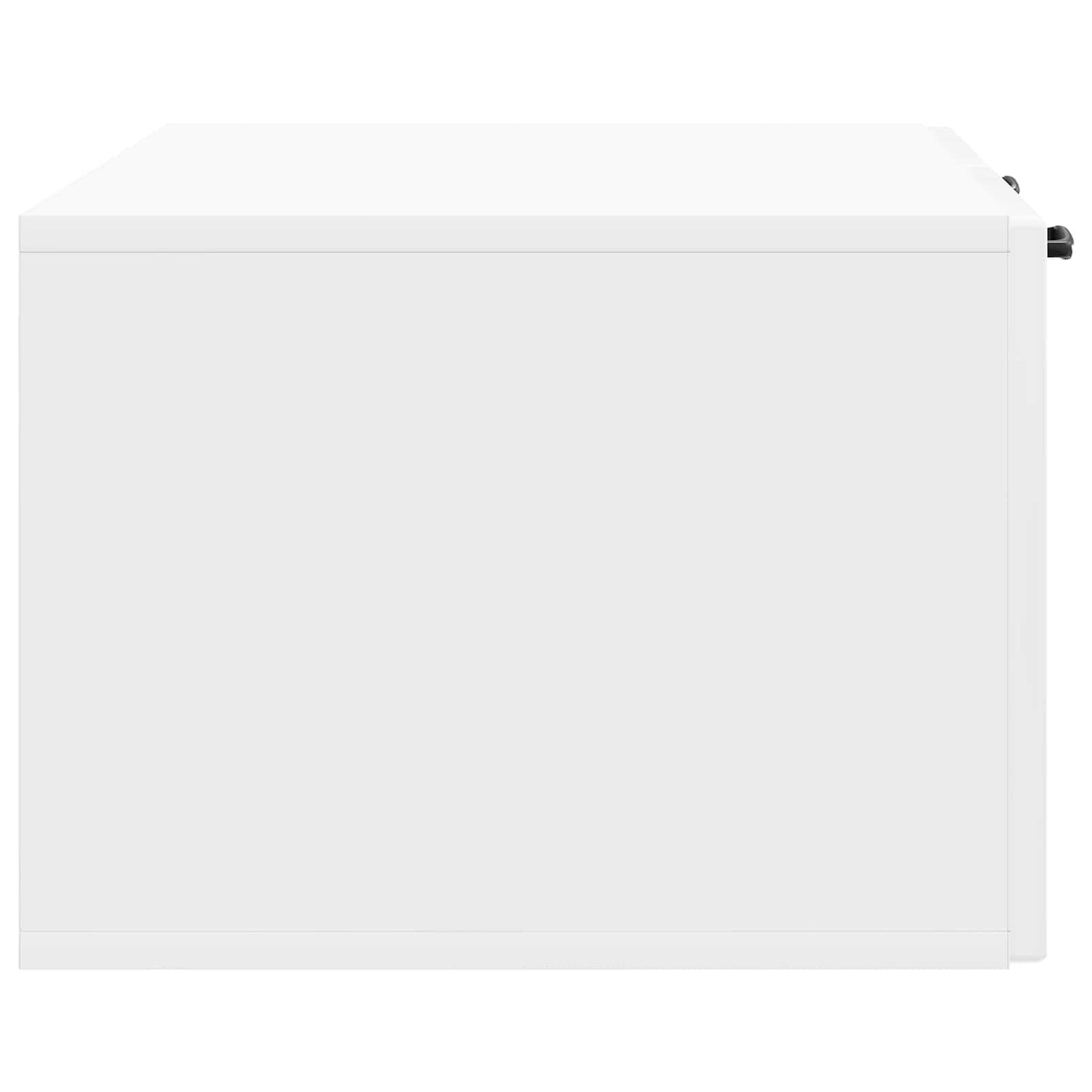 Wall-Mounted TV Cabinet High Gloss White 78.5 x 41 x 30 cm