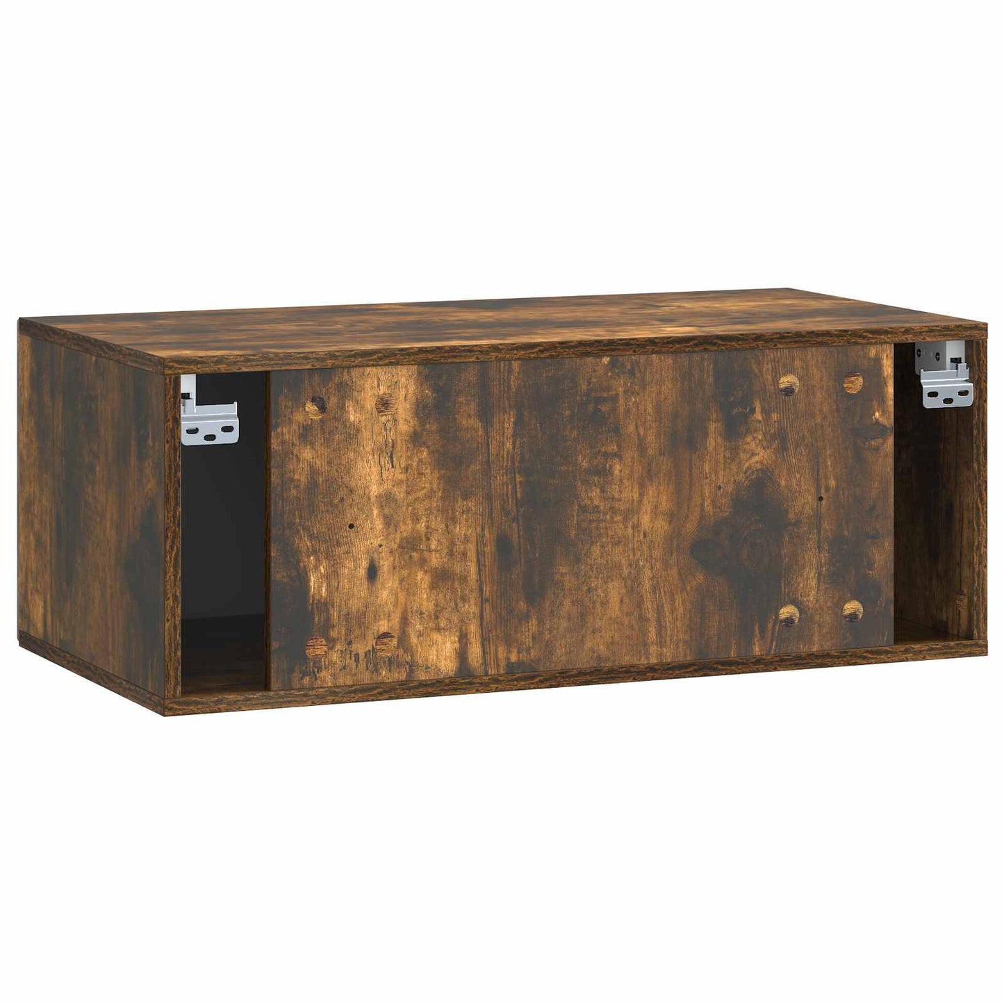 Wall-Mounted TV Cabinet Smoked Oak 78.5 x 41 x 30 cm