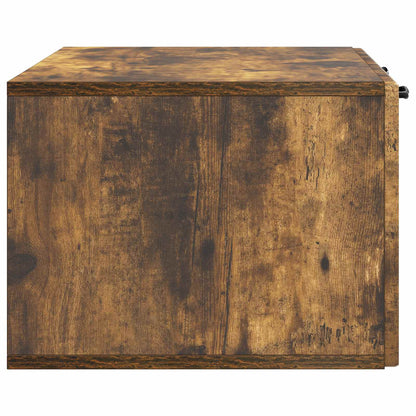 Wall-Mounted TV Cabinet Smoked Oak 78.5 x 41 x 30 cm