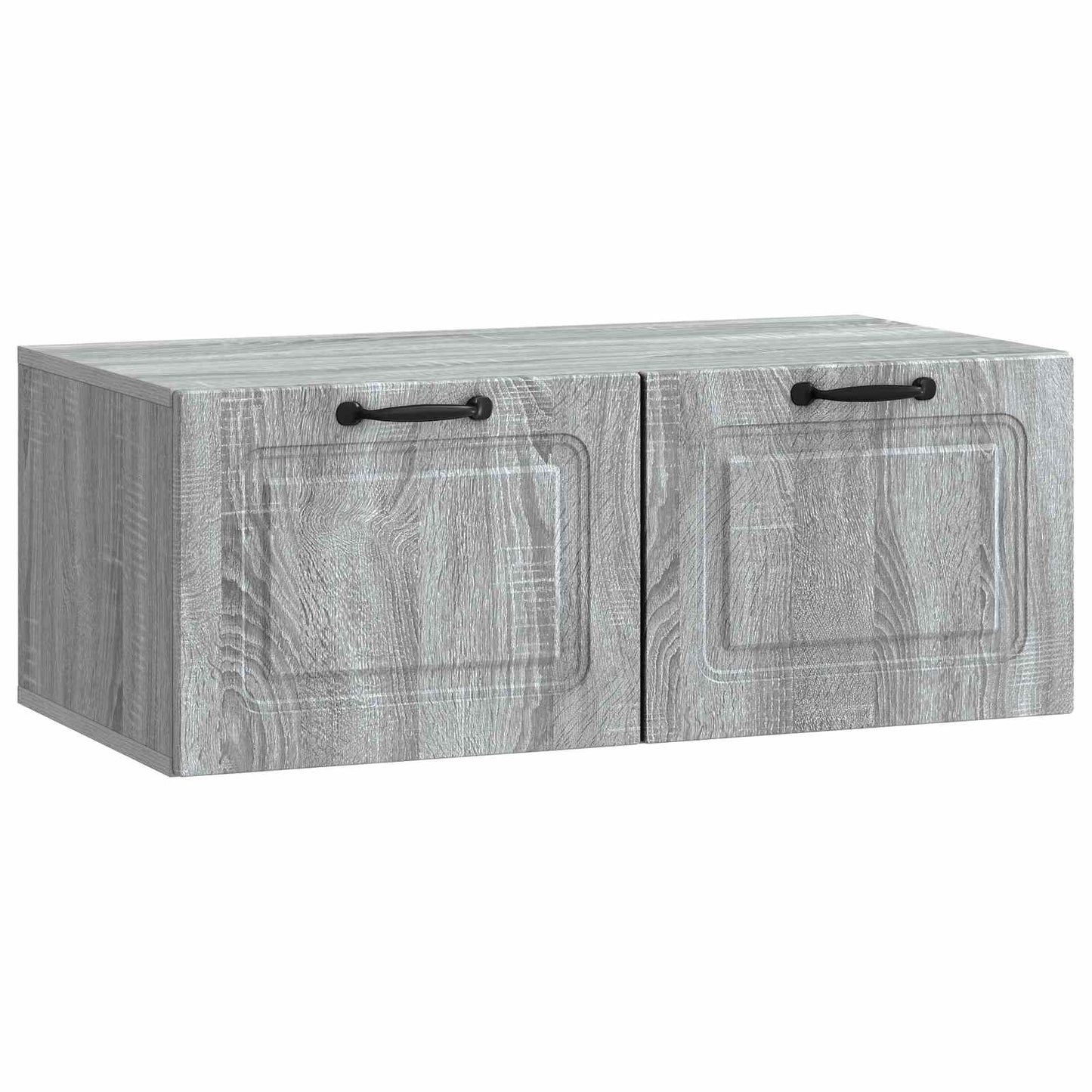 Wall-Mounted TV Cabinet Grey Sonoma 78.5 x 41 x 30 cm