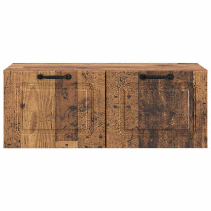 Wall-Mounted TV Cabinet Wall-mounted Old Wood 78.5 x 41 x 30 cm