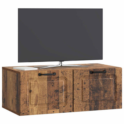 Wall-Mounted TV Cabinet Wall-mounted Old Wood 78.5 x 41 x 30 cm