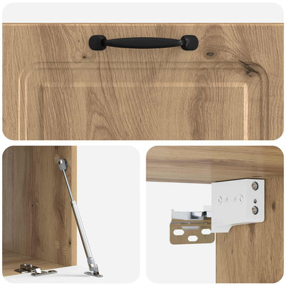 Wall-Mounted TV Cabinet Artisan Oak 78.5 x 41 x 30 cm