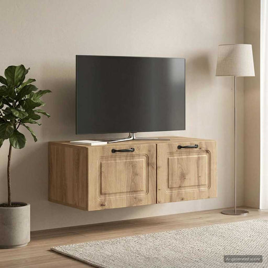 Wall-Mounted TV Cabinet Artisan Oak 78.5 x 41 x 30 cm