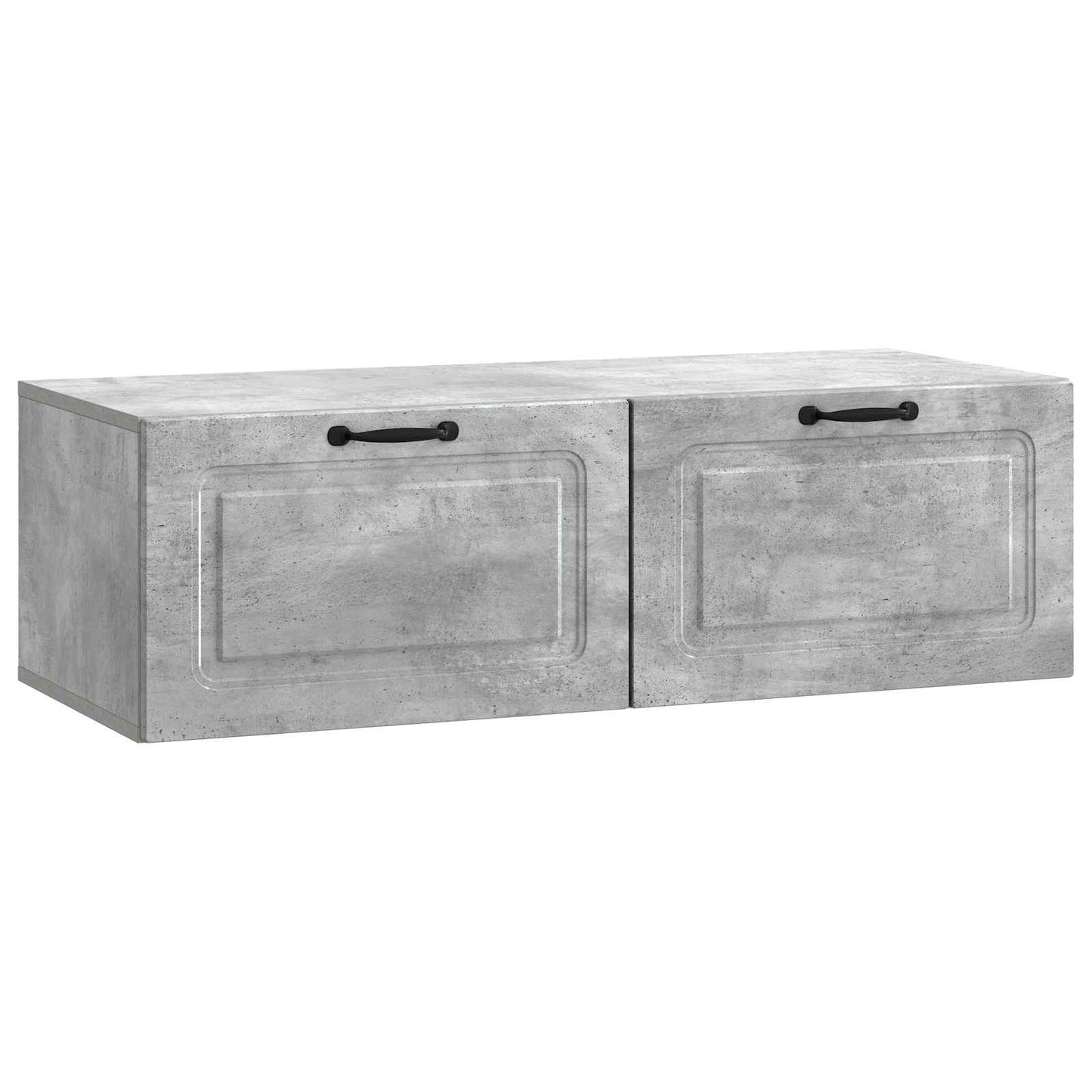 Wall-Mounted TV Cabinet Concrete Grey 98 x 41 x 30 cm