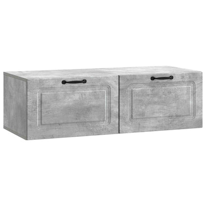 Wall-Mounted TV Cabinet Concrete Grey 98 x 41 x 30 cm