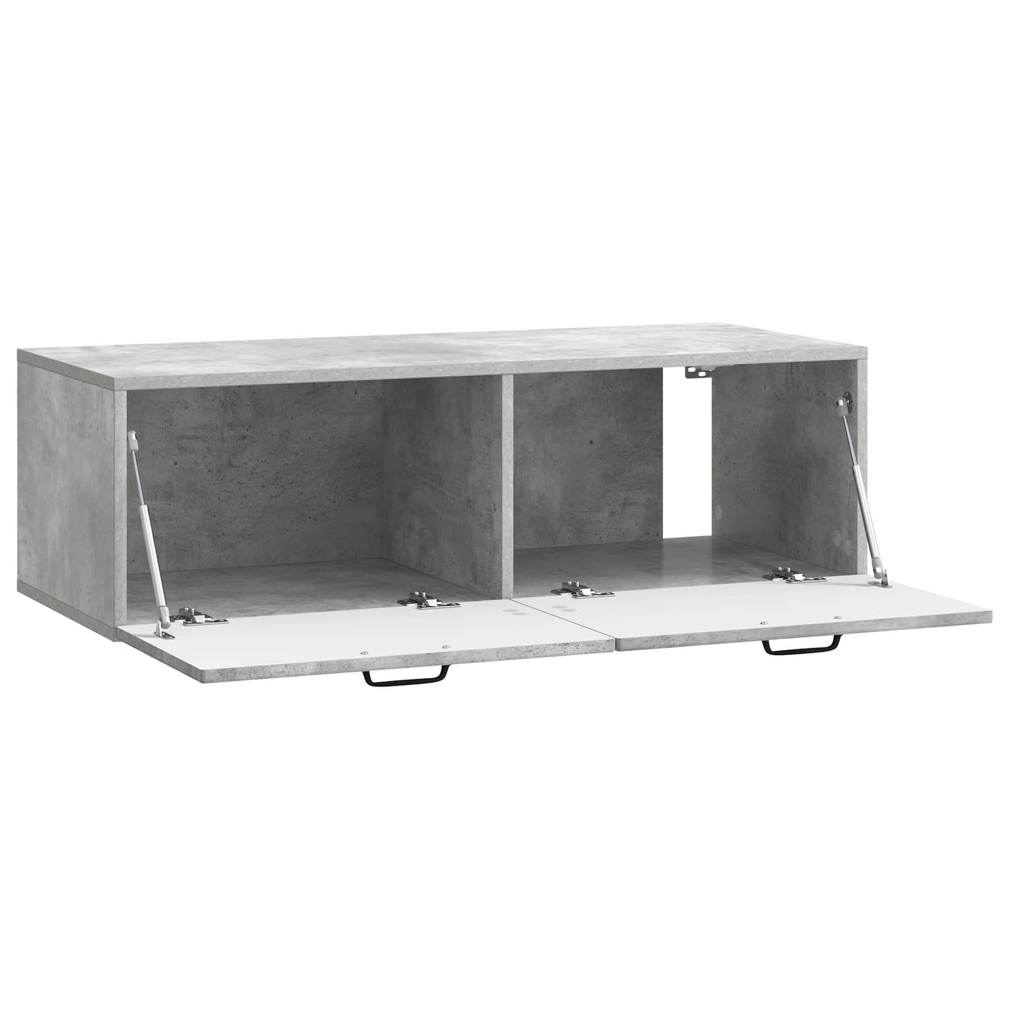 Wall-Mounted TV Cabinet Concrete Grey 98 x 41 x 30 cm