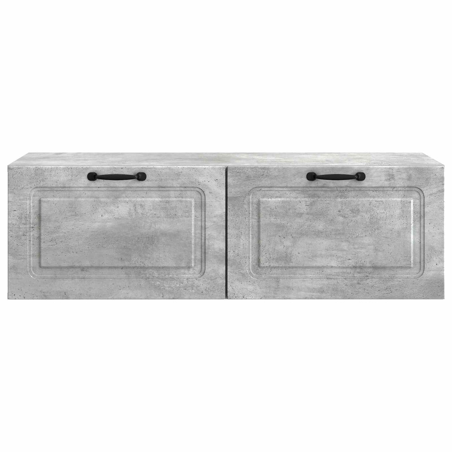 Wall-Mounted TV Cabinet Concrete Grey 98 x 41 x 30 cm