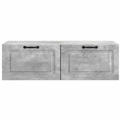 Wall-Mounted TV Cabinet Concrete Grey 98 x 41 x 30 cm
