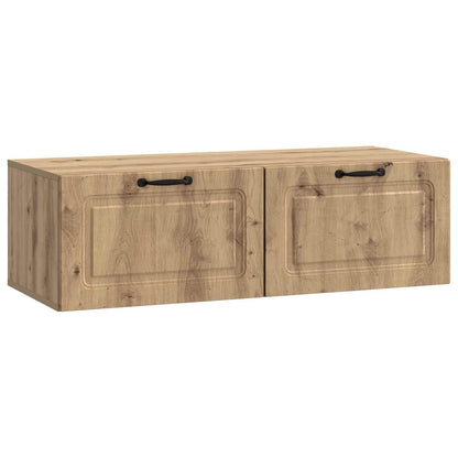 Wall-Mounted TV Cabinet 98 x 41 x 30 cm Artisan Oak