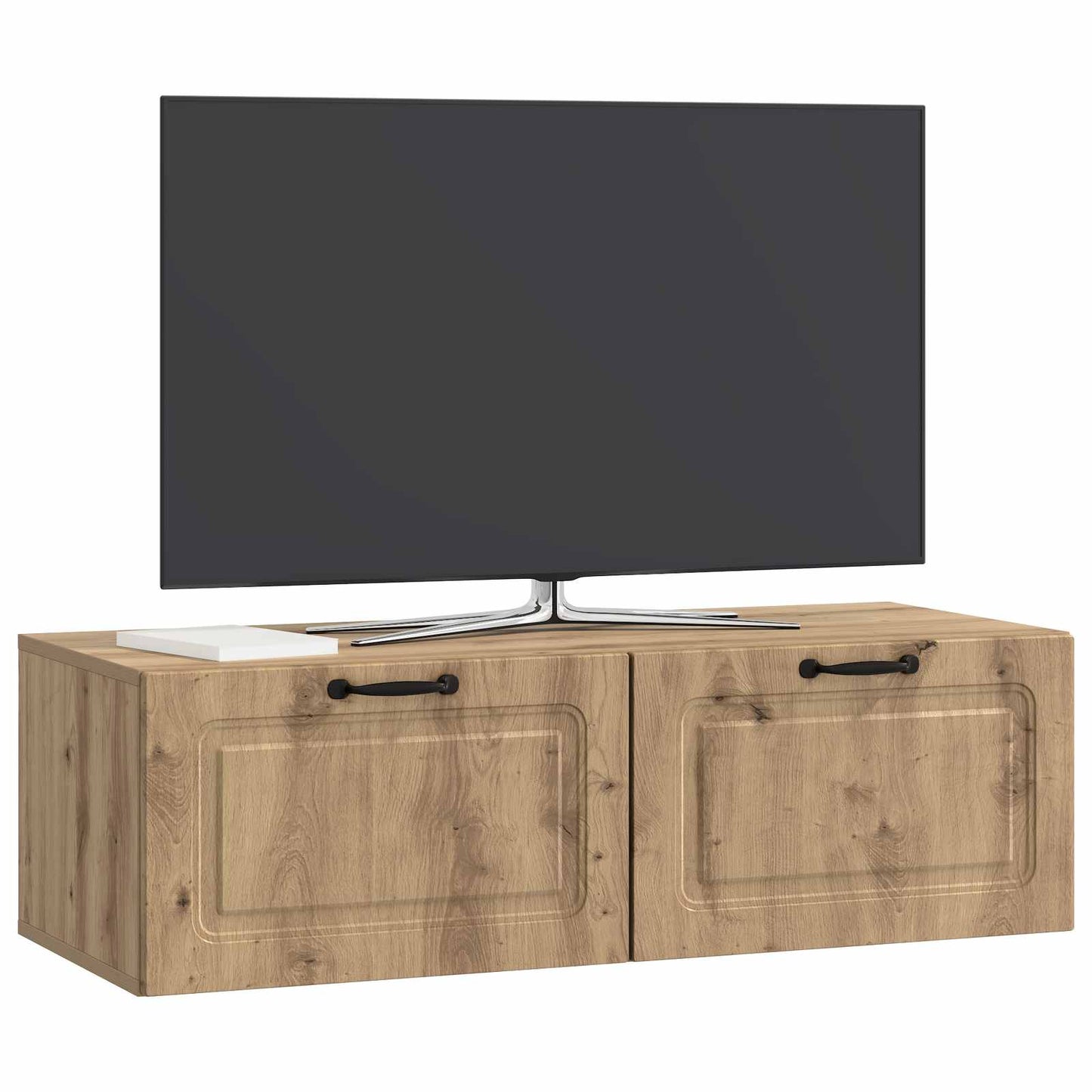 Wall-Mounted TV Cabinet 98 x 41 x 30 cm Artisan Oak