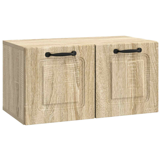 Wall-Mounted TV Cabinet Sonoma Oak 59.5 x 31 x 30 cm
