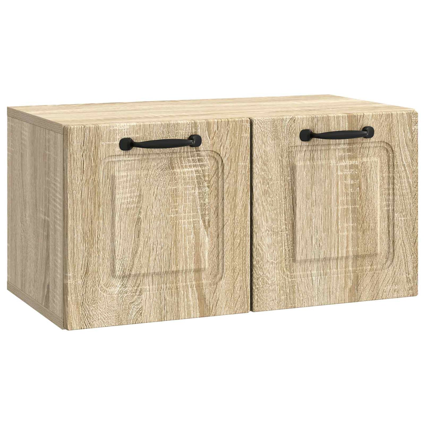 Wall-Mounted TV Cabinet Sonoma Oak 59.5 x 31 x 30 cm